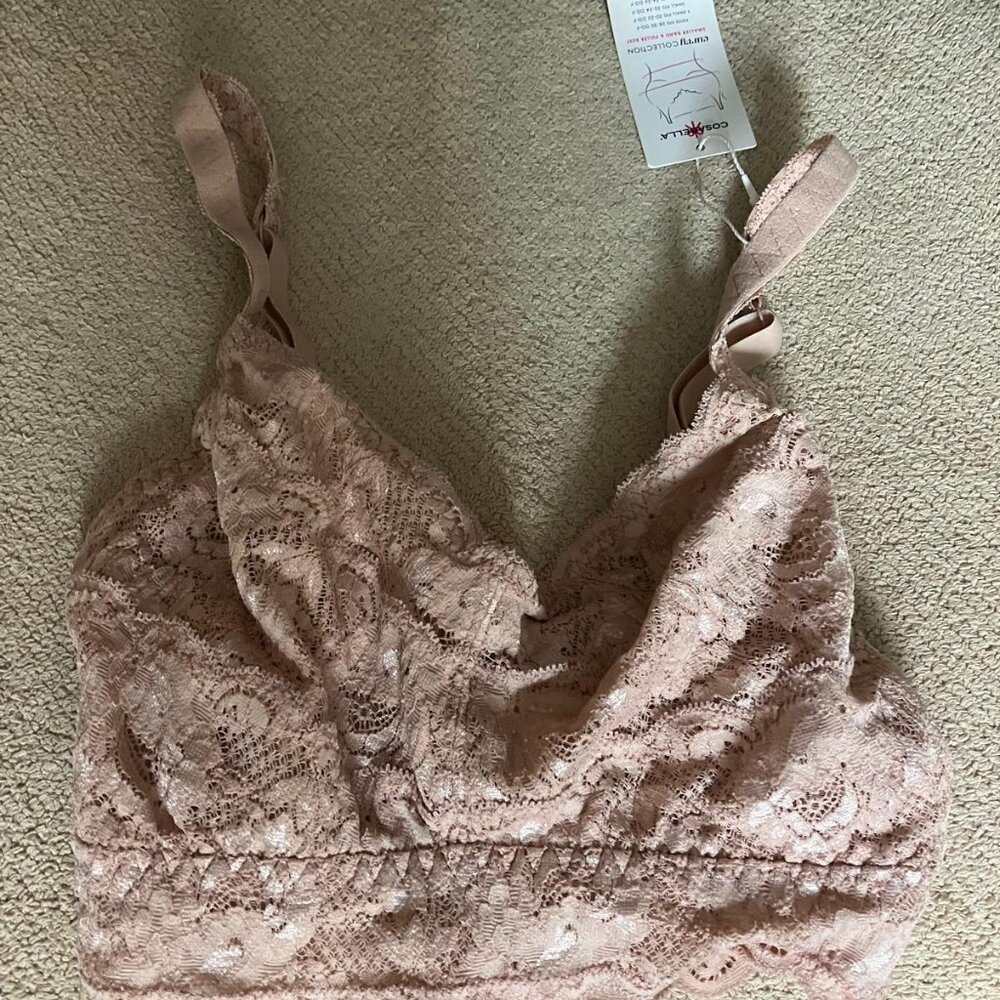 NEW COSABELLA never say never curvy sweetie bralette in blush - Picture 4 of 5